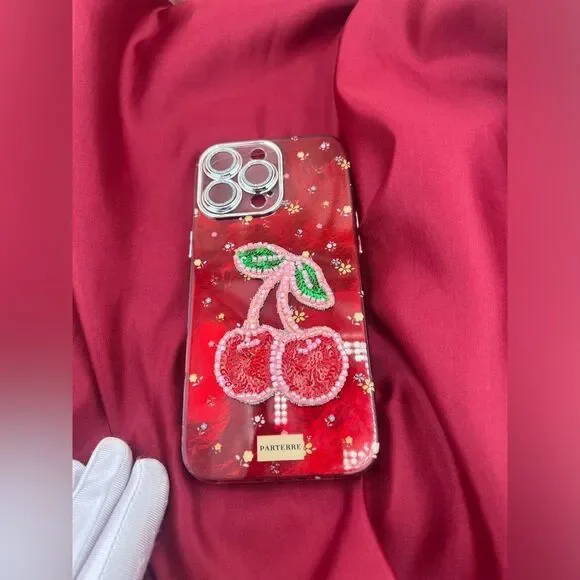 Cherry Design IPhone 16  Case - Red - Picture 5 of 8